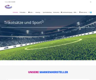 Sporttrikot.com(Trikot Shop: Trikots) Screenshot