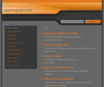 Sporttvgratis.com(广州市森宇办公家具有限公司21年老品牌) Screenshot