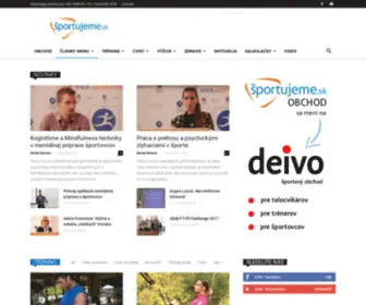 Sportujeme.sk(Športujeme.sk) Screenshot