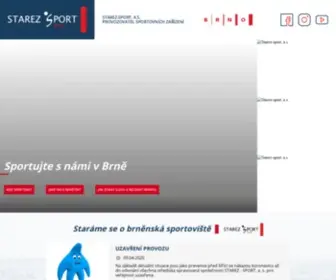SportujemevBrne.cz(Zde se dozvíte vše o brněnských sportovištích a akcích na nich konaných) Screenshot