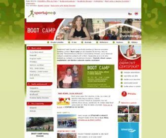 SportujMe.cz(Boot camp s Hankou Dvorskou) Screenshot