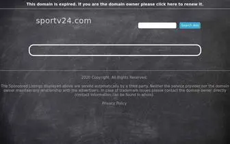 Sportv24.com(Sportv 24) Screenshot