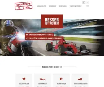 Sportvers.de(Rennsport) Screenshot