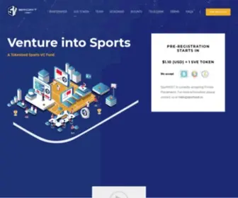 Sportvest.io(SportVEST Sports VC Fund) Screenshot