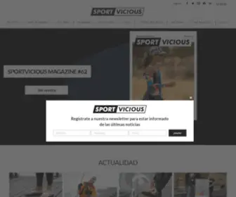 Sportvicious.com(Sportvicious Magazine) Screenshot