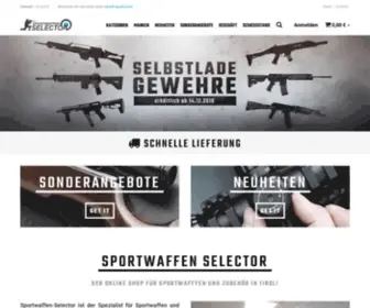 Sportwaffen-Selector.com(Sportwaffen Selector) Screenshot