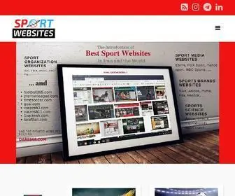 Sportwebsites.ir(معرفی بهترین سایت های ورزشی ایران و دنیا) Screenshot