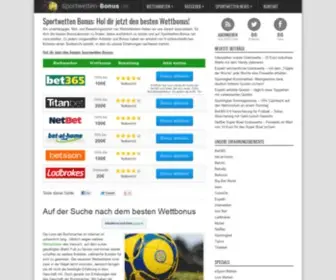 Sportwetten-Bonus.net Screenshot