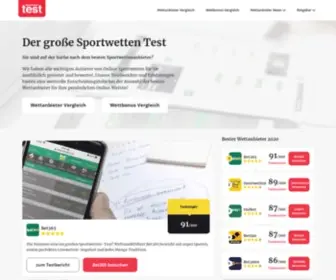 Sportwettentest.net Screenshot
