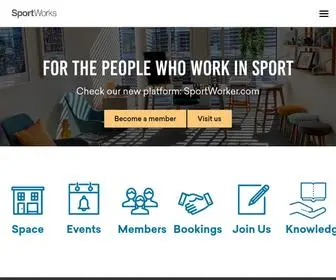 Sportworks.ch(Community at the Heart of Sport) Screenshot