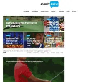 Sportyshow.com(Sporty Show) Screenshot