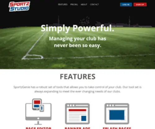Sportzgenie.com(SportzStudio) Screenshot