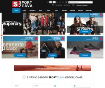 Sportzlava.sk(Dámske a pánske športové oblečenie a obuv) Screenshot