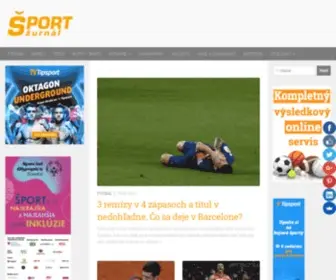 Sportzurnal.sk(ŠPORT žurnál Nová stránka 1) Screenshot