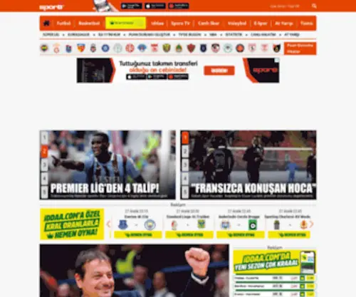Sporx.com(Spor Haberleri) Screenshot