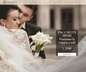 Sposae.com(Abiti da Sposa Economici Milano Collezione 2021) Screenshot