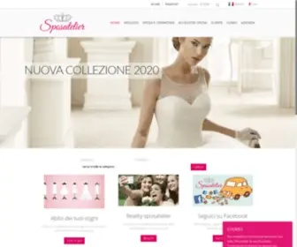 Sposatelier.com(Abiti da Sposa e Cerimonia economici online su misura Atelier ItalianoSposatelier) Screenshot