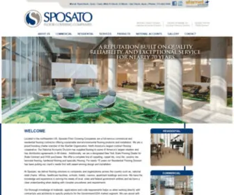 Sposatoflooring.com(Commercial and Residential Flooring Contractor) Screenshot