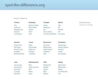 Spot-THE-Difference.org(Spot the difference) Screenshot