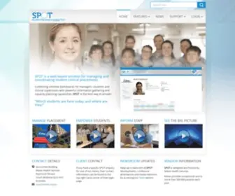 Spotapp.com.au(SPOT Student Placement Online Tool) Screenshot