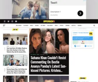 Spotboye.com(Bollywood News and Gossips) Screenshot