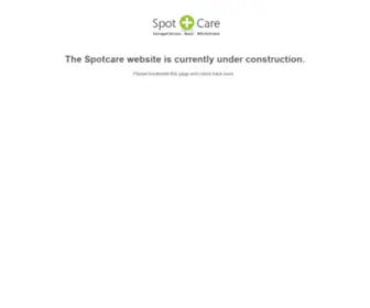 Spotcare.co.uk(123 Reg) Screenshot