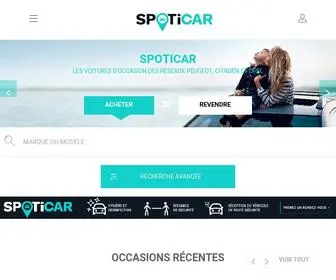 Spoticar.be(Voitures d'occasion) Screenshot