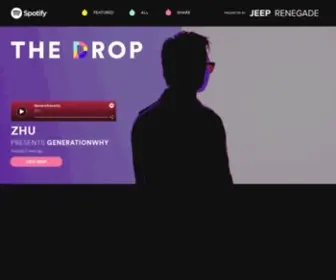 Spotify-Thedrop.com(5 Seconds of Summer present 5 Seconds of Summer) Screenshot