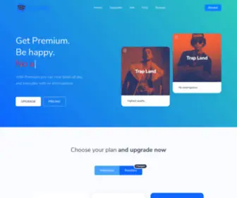 Spotify.blue(Cheapest Spotify Upgrades) Screenshot