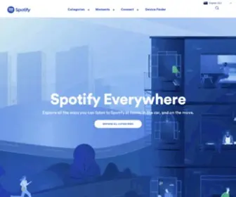 Spotifygear.com(Spotify Everywhere) Screenshot