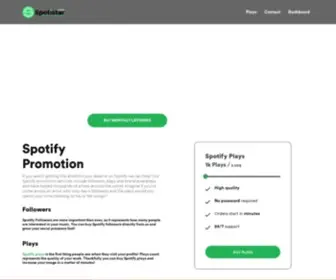 Spotistar.com Screenshot