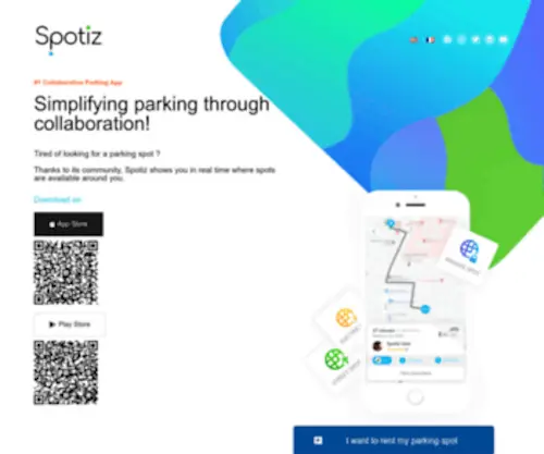 Spotiz.com(Sharing Economy) Screenshot