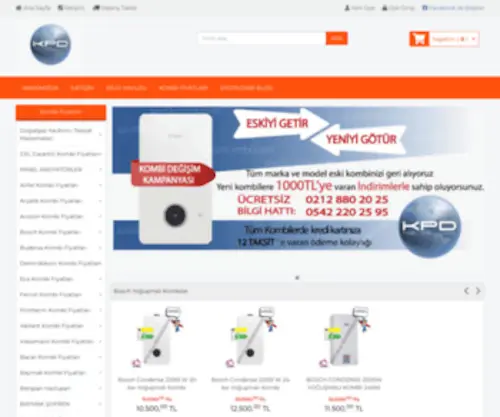 Spotkombi.com(Kombi Fiyatları) Screenshot