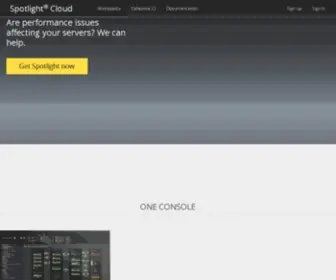 Spotlightcloud.io(SQL Server Performance Monitoring Platform) Screenshot