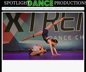 Spotlightdanceproductions.com(Spotlightdanceproductions) Screenshot