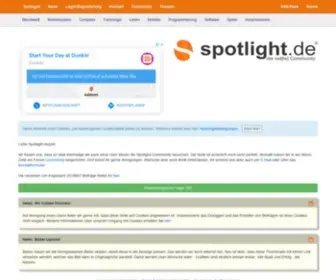 Spotlight.de(Wir sind Ihr Sage) Screenshot