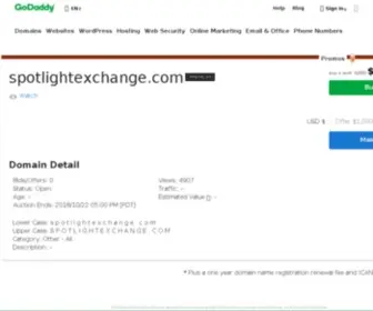 Spotlightexchange.com(Forsale Lander) Screenshot