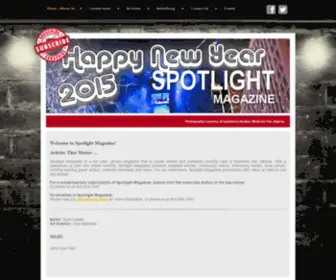 Spotlightmagazine.ca(Spotlight Magazine) Screenshot