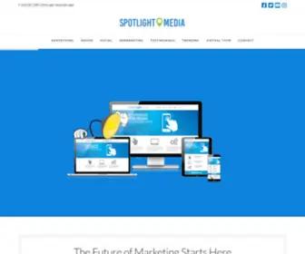 Spotlightmedia.com(A professional internet services firm) Screenshot