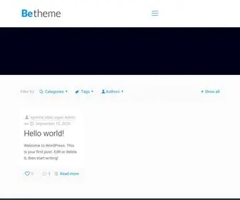 Spotme.site(Just another WordPress site) Screenshot