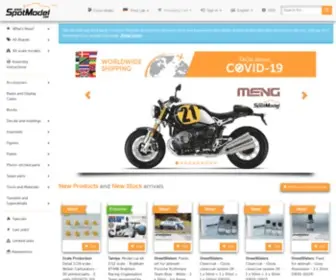 Spotmodel.com(Your online hobby store for car scale models) Screenshot