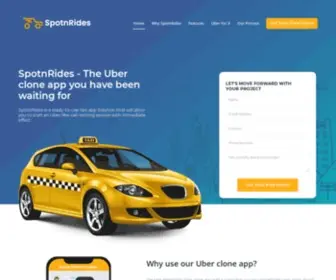 Spotnrides.com(Uber Clone) Screenshot