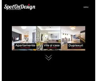 Spotondesign.ro(Design interior) Screenshot