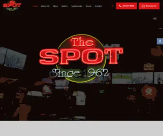 Spotpizzaandpubrenton.com(The Spot Sports Bar and Grill) Screenshot