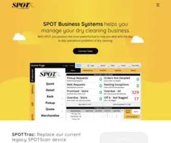 Spotpos.com(Dry cleaning software) Screenshot