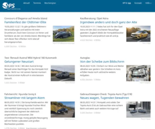 Spotpress.de(Spot Press Services) Screenshot