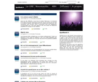 Spotrank.fr(Recommandation collaborative et massive) Screenshot