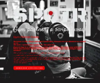 Spotrapp.com(Gym Partner Finder) Screenshot