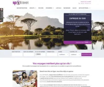 Spotravel.com(Bienvenue sur Spot Travel) Screenshot