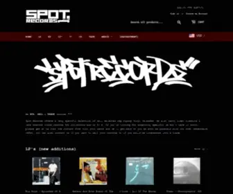 Spotrecords.ch(Spot Records) Screenshot